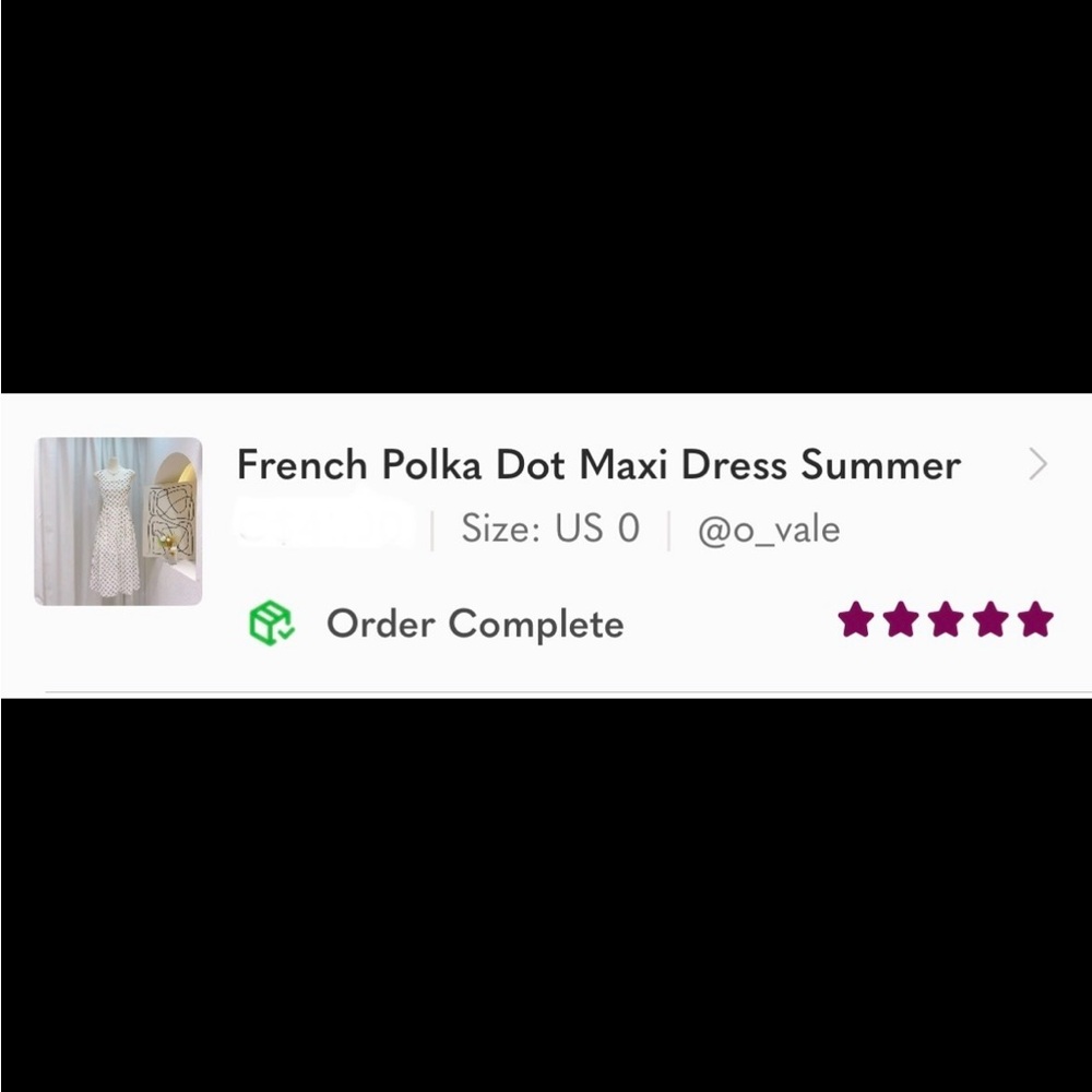 Last one❗️French Polka Dot Maxi Dress Summer - Picture 6 of 6